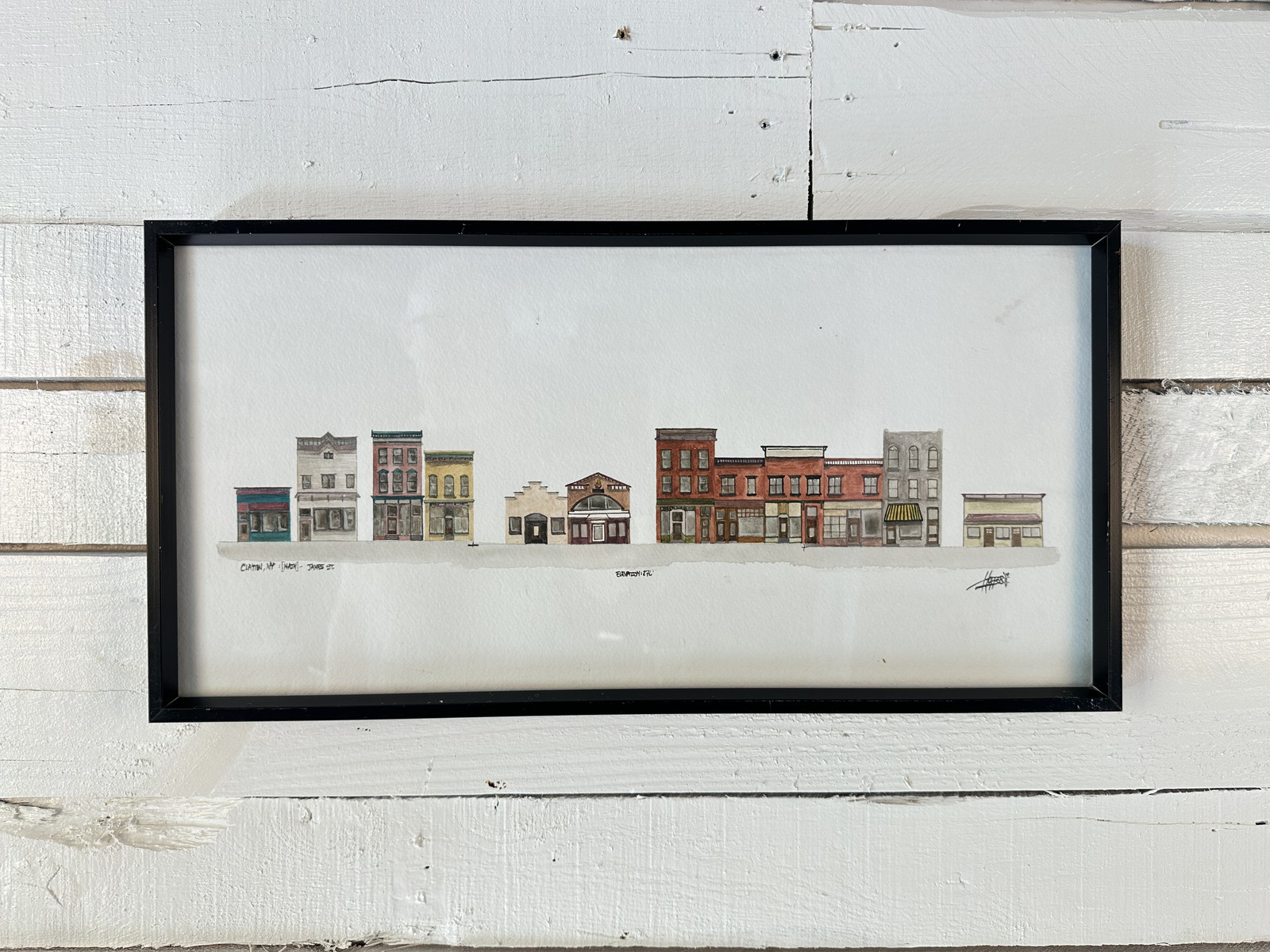 James Street, Clayton, New York, photographed in place