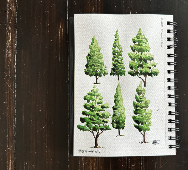 Sketchbook page 6