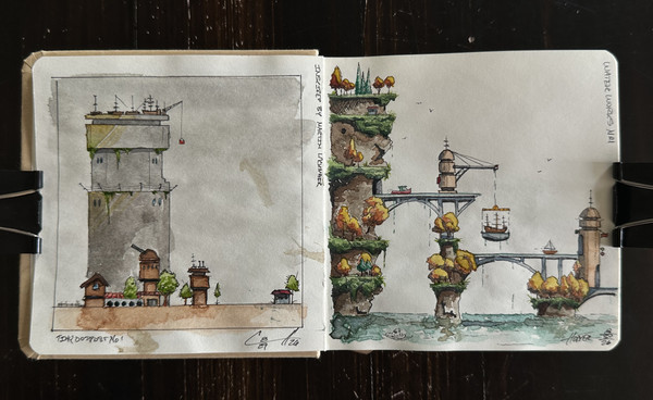 Sketchbook page 12