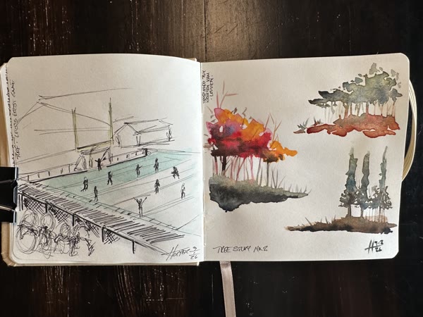Sketchbook page 15