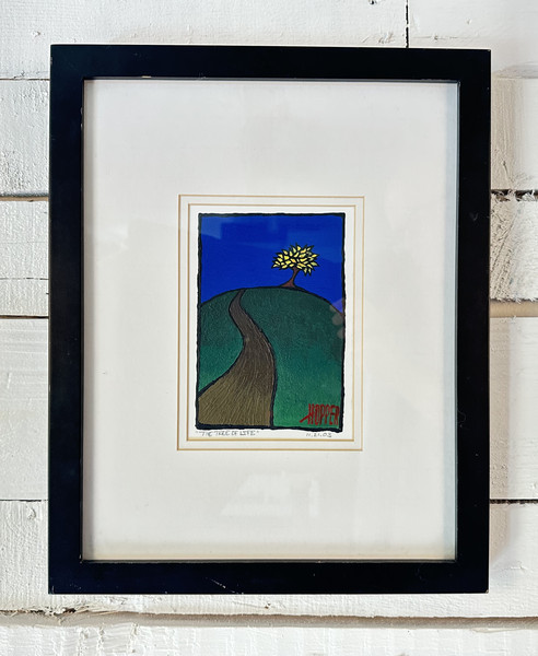 Tree of Life, acrylic on cardstock, 2003